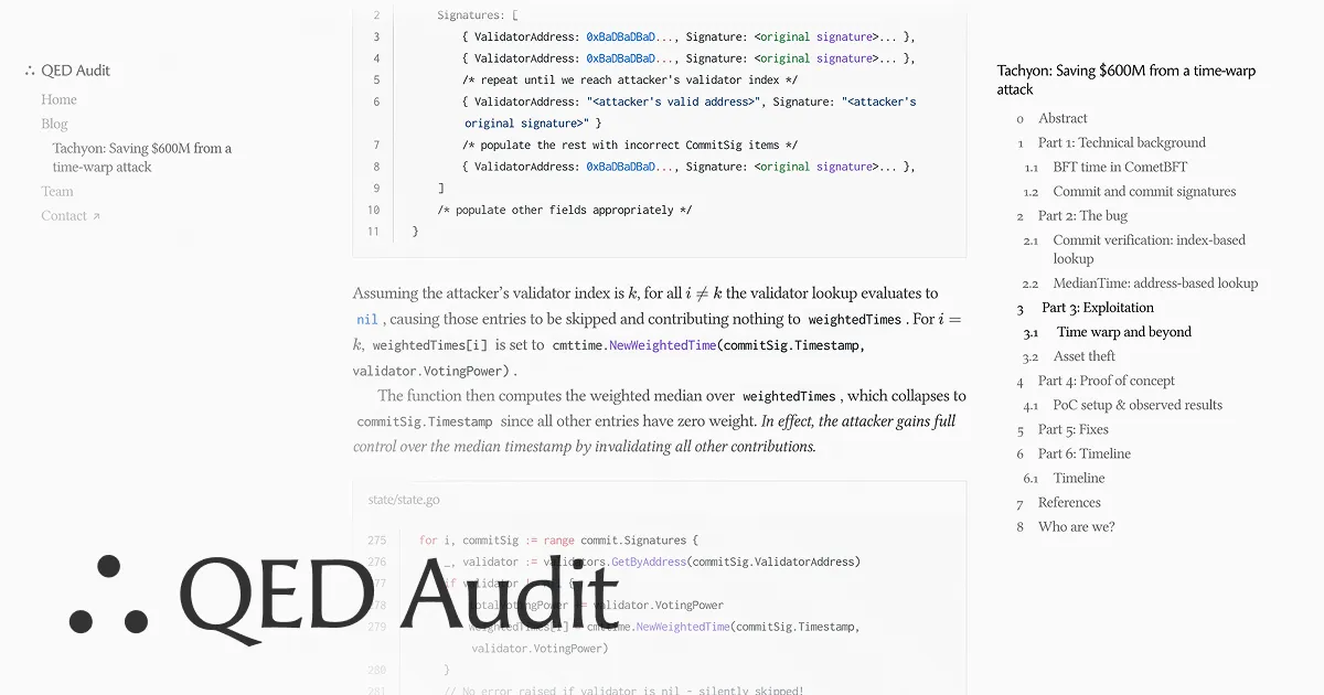 QED Audit